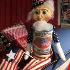 TheHolidayBarn.com Defender Uncle Sam Doll