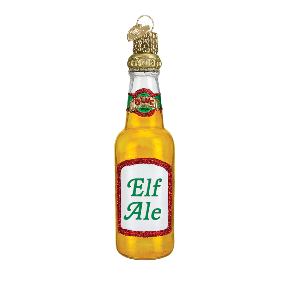 Old World Christmas Christmas Beer Bottle Ornaments 5 Old World Christmas Christmas Beer Bottle Ornaments