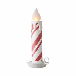 Raz New! Extra Large Peppermint Swirl Candle, 22.5"
