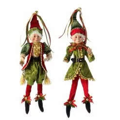 Raz New! Classic Christmas Elves, 16"
