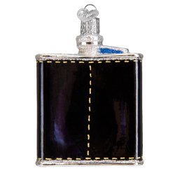 Old World Christmas Flask Ornament