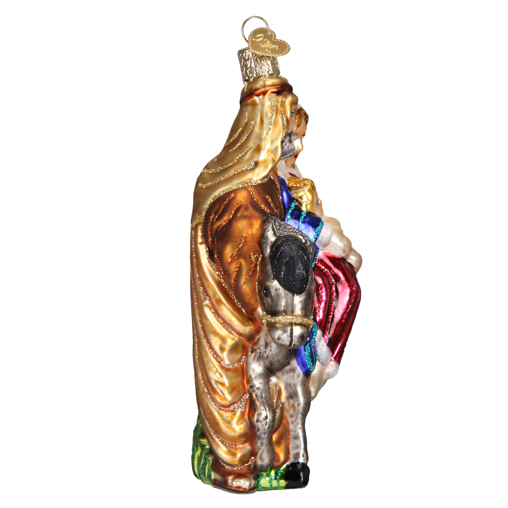 Old World Christmas Flight To Egypt Ornament 6 Old World Christmas Flight To Egypt Ornament
