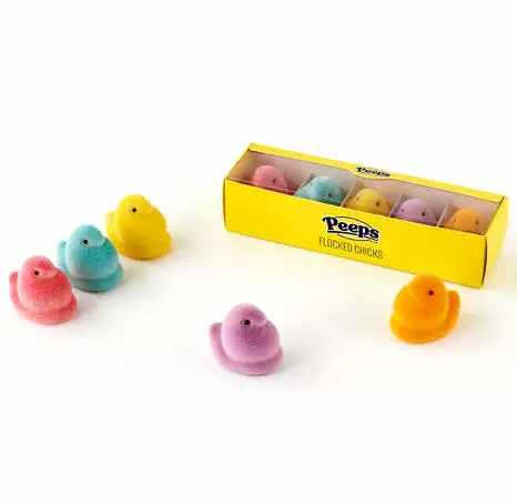 One Hundred 80 Degrees Flocked Peeps, Multi-Color New! 3 One Hundred 80 Degrees Flocked Peeps, Multi-Color New!