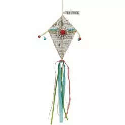 Demdaco Fly Free Kite Ornament Christmas