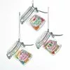 Kurt Adler Fruity Candy In Jar Ornaments