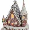 Kurt Adler Gingerbread Candy Shoppe, Lights Up New!