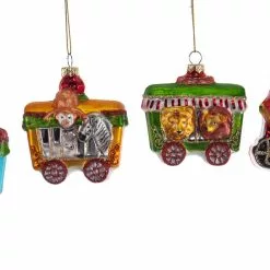 Katherine's Collection Circus Train Ornament Set