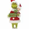 Enesco New! Grinch Figurine, Naughty Or Nice?