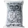 Creative Co-Op Happy Halloween Owl Pillow Pillows