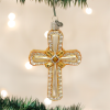 Old World Christmas Holy Cross Glass Christmas Ornament 1 Old World Christmas Holy Cross Glass Christmas Ornament