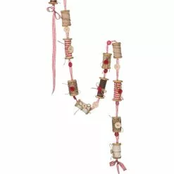 Sullivans Homespun Christmas Spool Garland