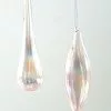 Katherine's Collection Iridescent Glass Drop & Finial Ornaments New!