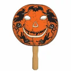 Beistle Jack-O-Lantern Masquerade Mask Stick