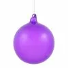 Winward New! Jim Marvin Dark Lavender Bubblegum Glass Ornaments
