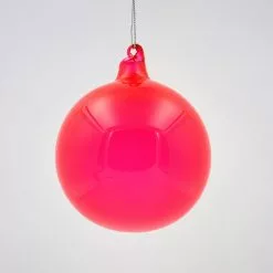 Winward New! Jim Marvin Candy Red Bubblegum Glass Ornaments