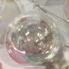 Winward Jim Marvin Clear Iridescent Glass Ornaments
