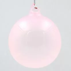 Winward Jim Marvin Pink Candy Bubblegum Glass Ornaments