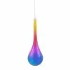 TheHolidayBarn.com Jim Marvin Rainbow Teardrop Ornaments, Set Of 2