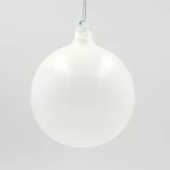 Winward Jim Marvin Snow White Bubblegum Glass Ornaments