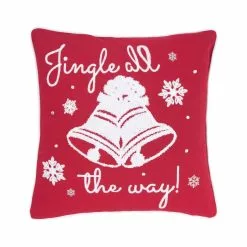TheHolidayBarn.com Jingle All The Way Pillow New!