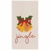 TheHolidayBarn.com Jingle Bells Flour Sack Kitchen Towel New!