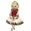 Joe Spencer Odette Ornament Head Christmas Doll New!