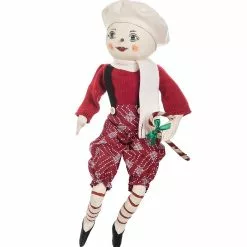 Joe Spencer Sterling Snowman Doll New!