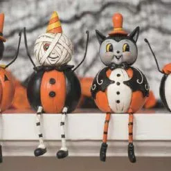 TheHolidayBarn.com New! Halloween Shelf Sitters, Johanna Parker