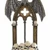 Katherine's Collection New! Medieval Skull & Dragon Candle Holder 1 Katherine's Collection New! Medieval Skull & Dragon Candle Holder