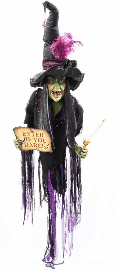 Katherine's Collection Haunted Witch Wall Piece New! 4 Katherine's Collection Haunted Witch Wall Piece New!