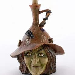 New! Katherine's Collection Brunhilda's Witch Jug Head