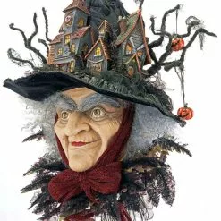 Katherine's Collection Which Way To Witchville Witch Wall Piece