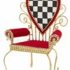 Mark Roberts King & Queen Of Hearts Chair For Dolls