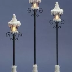 The Holiday Barn Christmas Music Boxes LED Lamp Posts