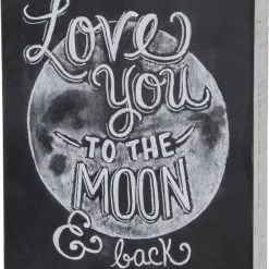 TheHolidayBarn.com Love You To The Moon & Back Sign