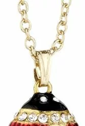 TheHolidayBarn.com Lucky Ladybug Trinket Box With Necklace