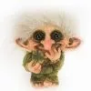 TheHolidayBarn.com Lucky Troll With Four Leaf Clover New!
