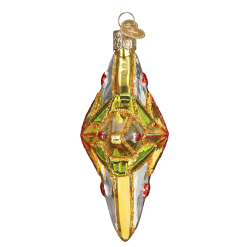 Old World Christmas Luminous Star Glass Ornament 8 Old World Christmas Luminous Star Glass Ornament