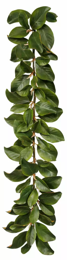 TheHolidayBarn.com Magnolia Leaf Garland, Faux 3 TheHolidayBarn.com Magnolia Leaf Garland, Faux