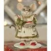 Bethany Lowe Mama Mouse Christmas Figurine New!