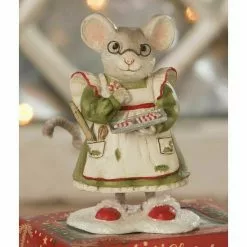 Bethany Lowe Mama Mouse Christmas Figurine New!