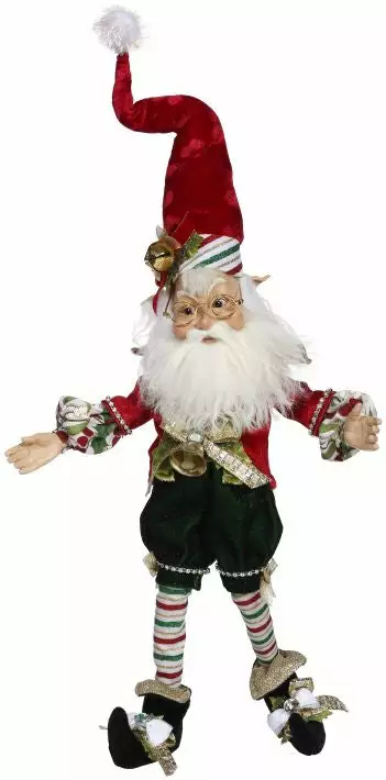 Mark Roberts Candy Cane Elf - 18" 3 Mark Roberts Candy Cane Elf - 18"