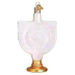 Old World Christmas Menorah Glass Ornament