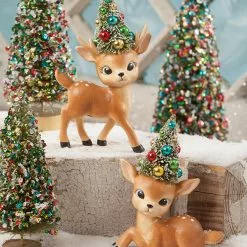 Bethany Lowe New! Merry & Bright Retro Reindeer
