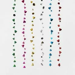 One Hundred 80 Degrees New! Metallic Metal Bell Garland