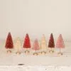 Bethany Lowe Mini Valentine Bottle Brush Trees New!