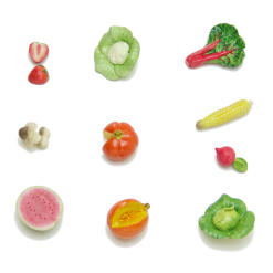 Hand & Heart Farmers Market - Miniature Fruits & Vegetables Easter