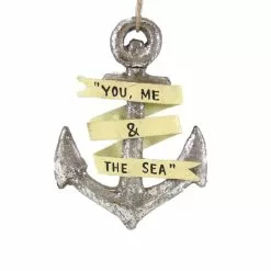 Cody Foster "You, Me & The Sea" Anchor Ornament