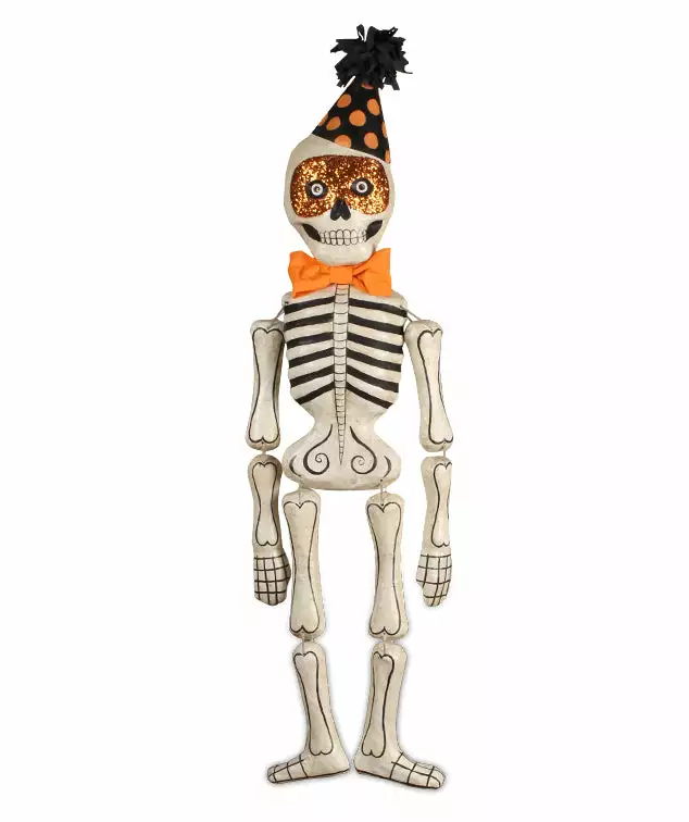 Bethany Lowe Mr Bones Skeleton, Paper Mache New! 3 Bethany Lowe Mr Bones Skeleton, Paper Mache New!