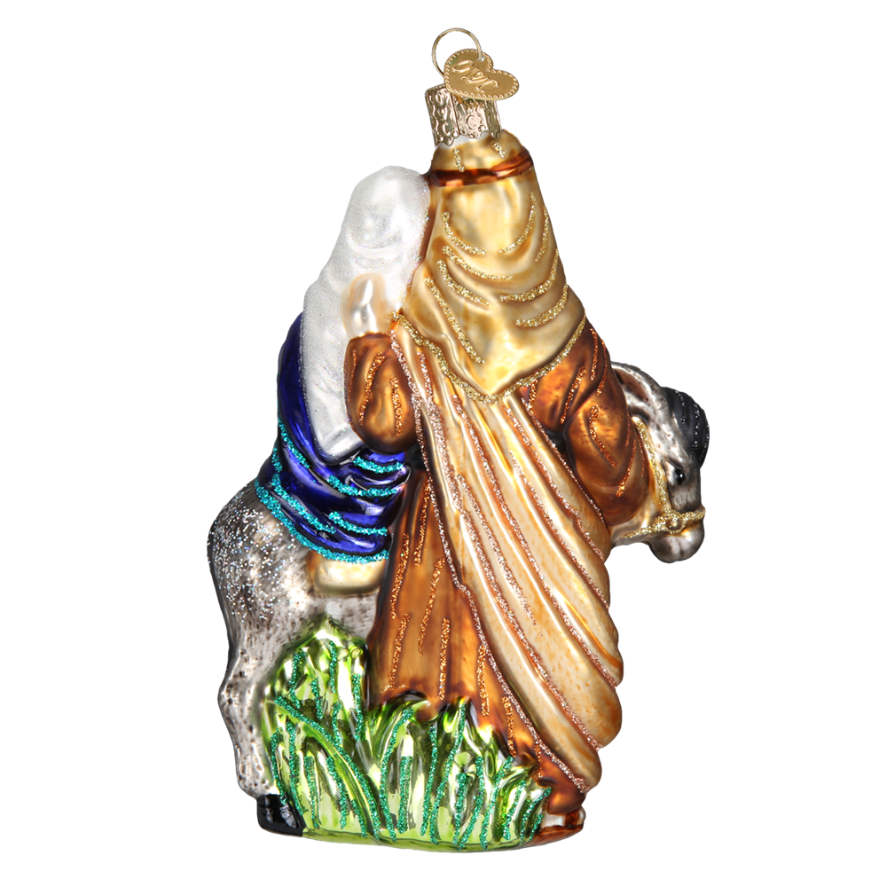 Old World Christmas Flight To Egypt Ornament 5 Old World Christmas Flight To Egypt Ornament